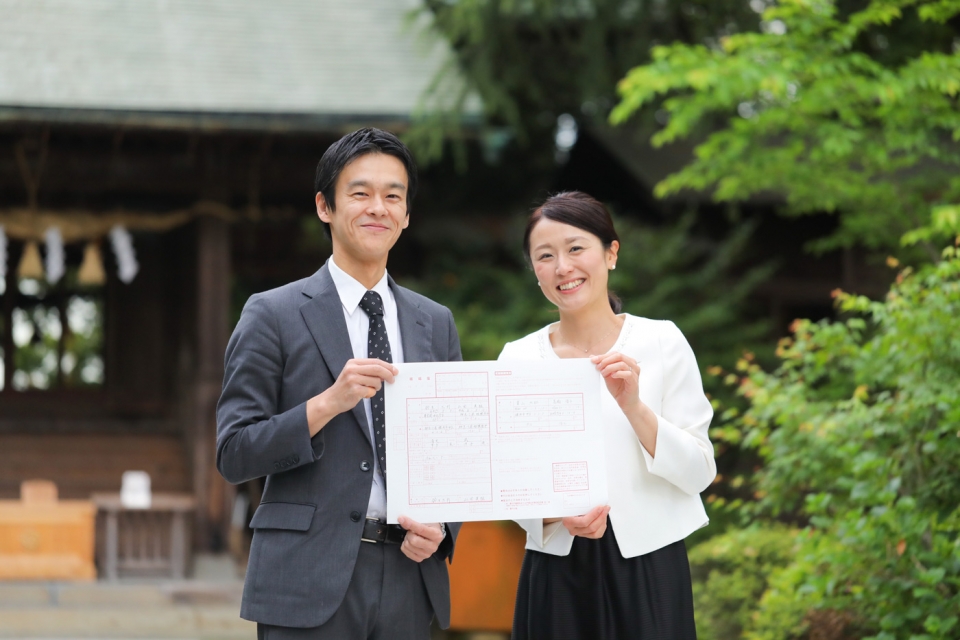 神前式 神前結婚式 結婚奉告祭 入籍奉告祭 報徳二宮神社